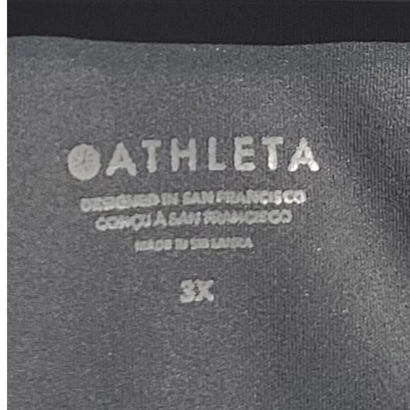 Athleta Conscious Crop Printed Tie Dye Top - Picture 3 of 4